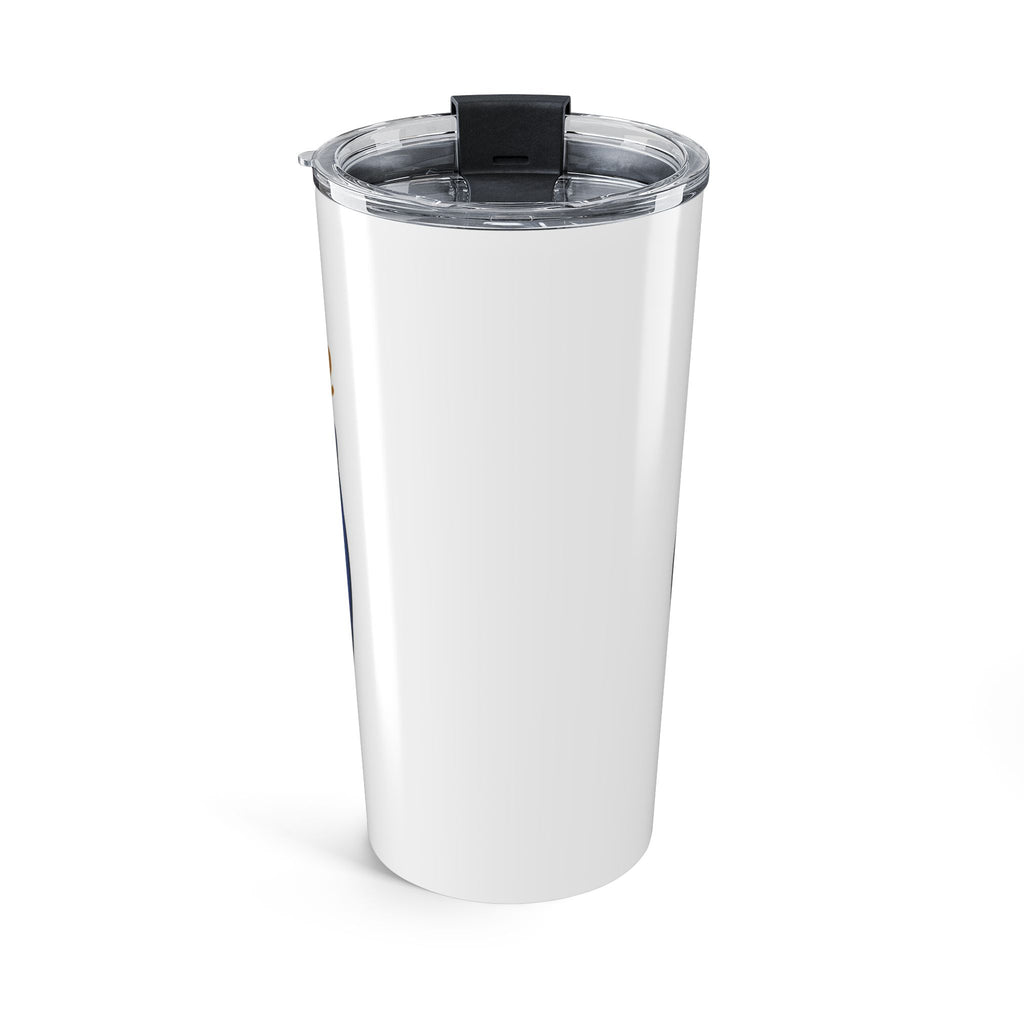 Poodle Dog 20oz Insulated Travel Tumbler — Cute Sleeping Goldendoodle Design