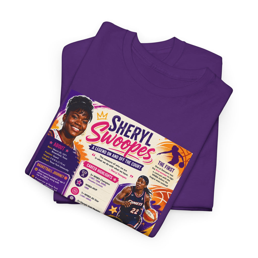 Sheryl Swoopes Tribute Tee — Women’s Basketball Legend Graphic Shirt