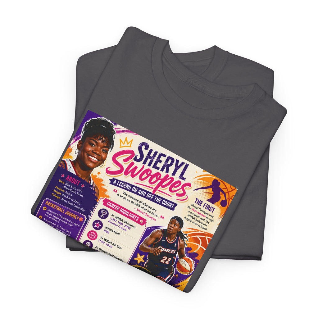 Sheryl Swoopes Tribute Tee — Women’s Basketball Legend Graphic Shirt