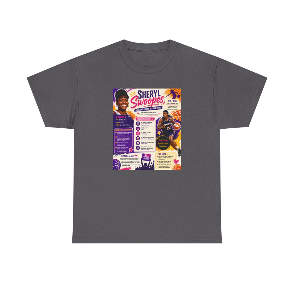 Sheryl Swoopes Tribute Tee — Women’s Basketball Legend Graphic Shirt